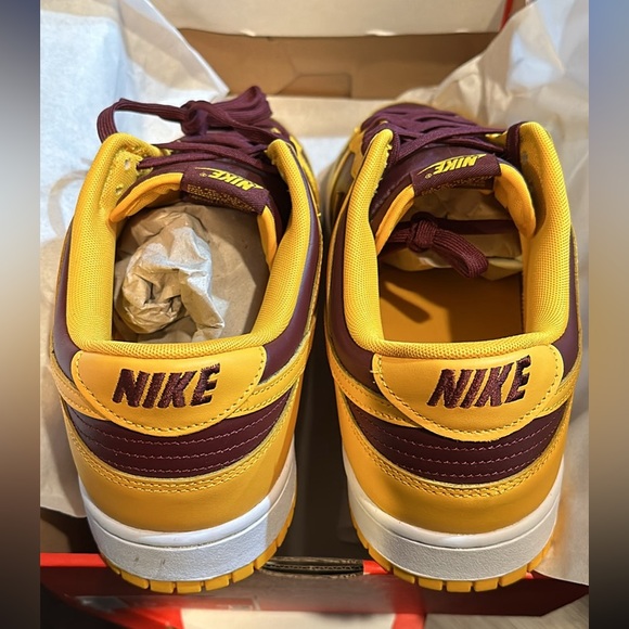 Nike Dunk Low - Yellow/Bordeaux - Size 15 - New - DD1391-702 - Picture 7 of 9